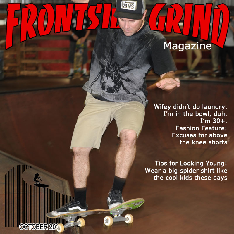 Frontside Grind Magazine - Manny Sr.